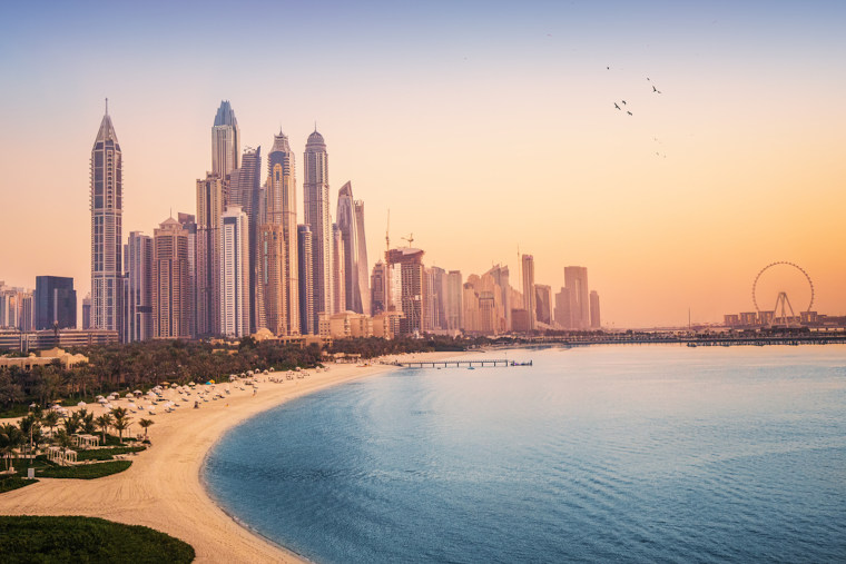 Dubai's Beaches and Artificial Islands