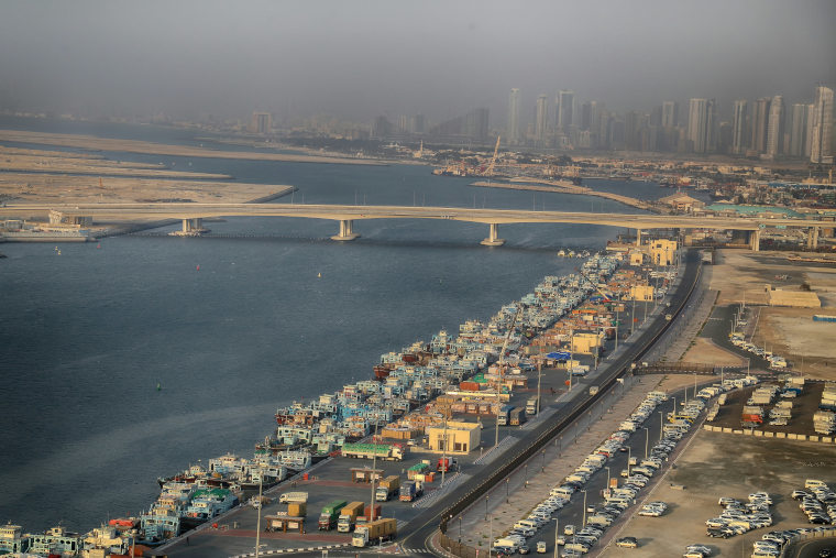 Why has Dubai turned into an international centre for re-export