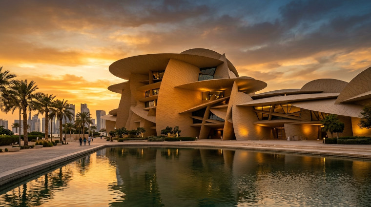 The National Museum of Qatar