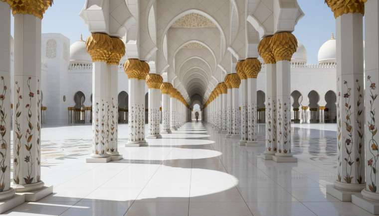 Is photography permitted inside the mosque