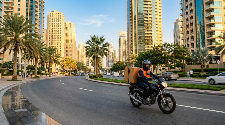 Delivery of Parcels and Documents to Dubai