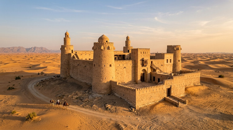 Al Zubara Fort and the petroglyphs