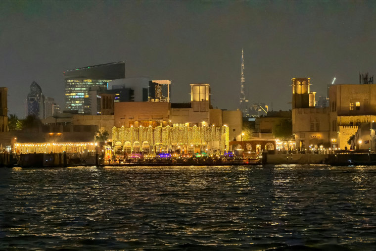 Boat trips along Dubai Creek